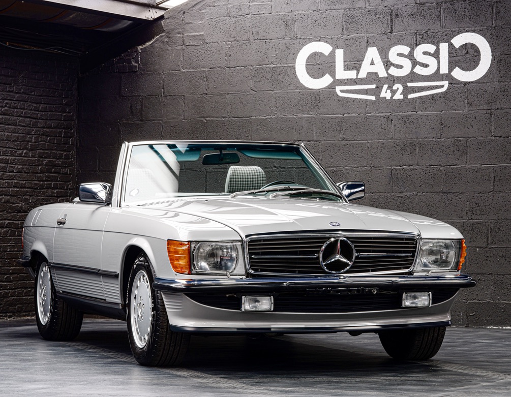 Mercedes 300 SL occasion de 1989 en vente chez Classic 42 Classic Cars Belgique