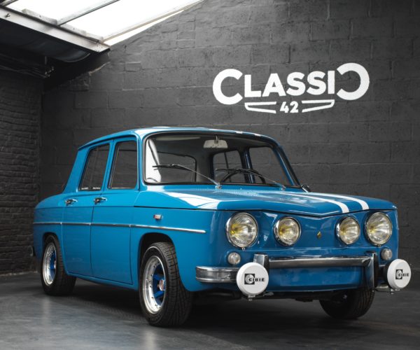 Renault R8 Gordini bleue de 1966 en vente chez Classic 42 Belgique