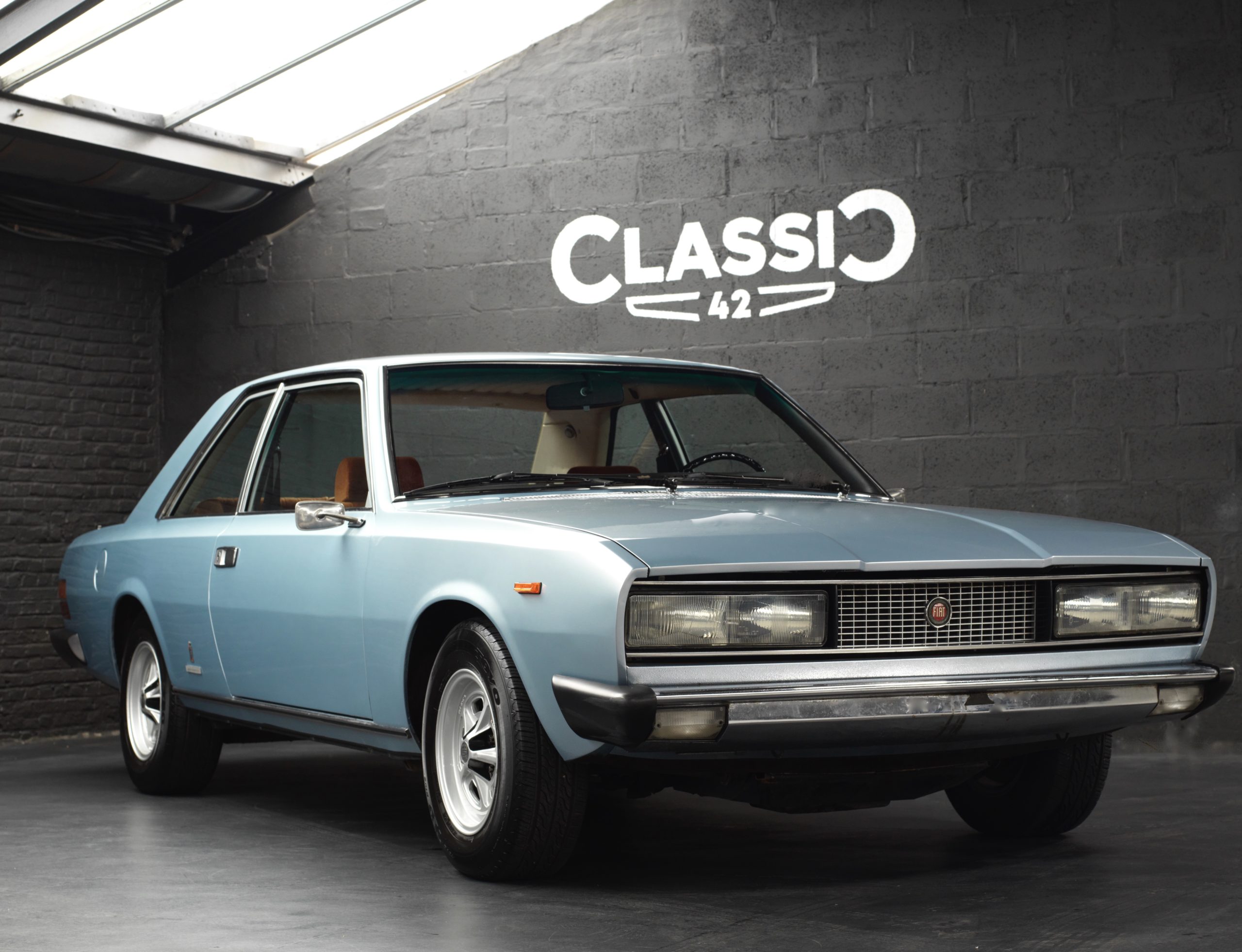 Fiat 130 Coupé de 1973 En Vente Chez Classic 42 | Classic Cars Spécialiste Belgium