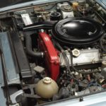 moteur d'une Fiat 130 Coupé de 1973 En Vente Chez Classic 42 | Classic Cars Spécialiste Belgium