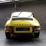 photo d'une Porsche 911 2.4S Targa de 1973 occasion chez Classic 42 le spécialiste Porsche Belgique