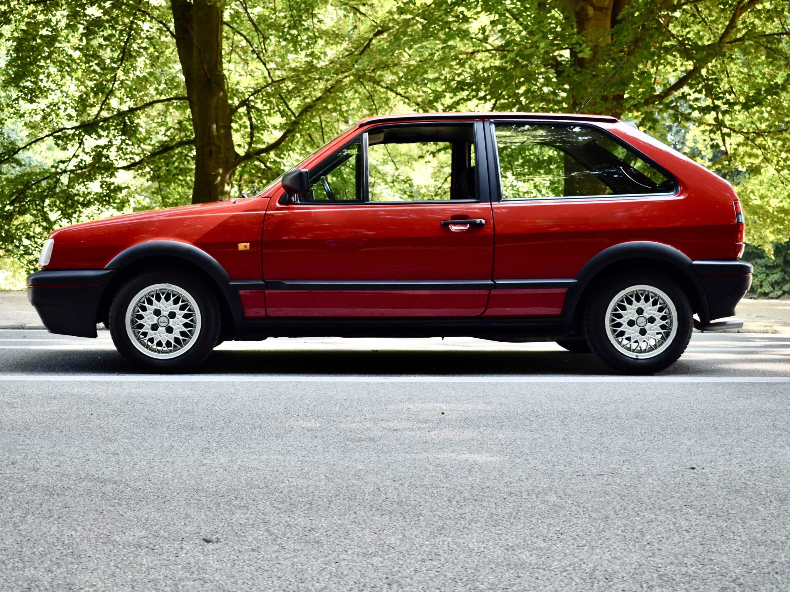 Volkswagen Polo G40 rouge de 1992