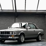 BMW 325i Cabriolet de 1986 grise en vente chez Classic 42 | Occasion Voitures Classique Belgique