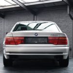 rear view of a 1991 BMW 850i 6 speed manual for sale with Classic 42 Belgium