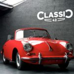 1964 Porsche 356 red Convertible