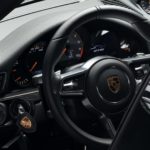 Porsche 991 GT3 RS 2016 blanche intérieur cuir noir