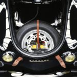 roue de secours d'une Porsche 356 A 1600 SPEEDSTER de 1958 a vendre chez Classic 42