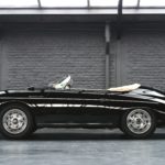 vue latérale d'une Porsche 356 A 1600 SPEEDSTER de 1958 a vendre chez Classic 42
